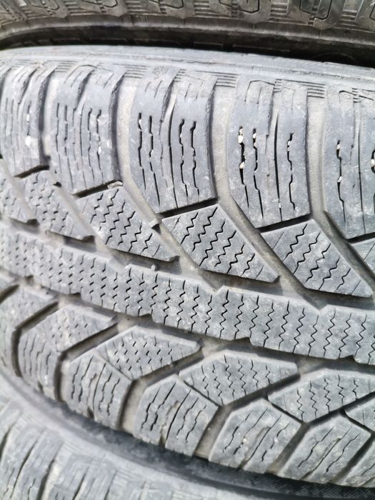 Jante Oțel 5x112 R16 Volkswagen Seat Skoda Audi + anvelope 205/60r16