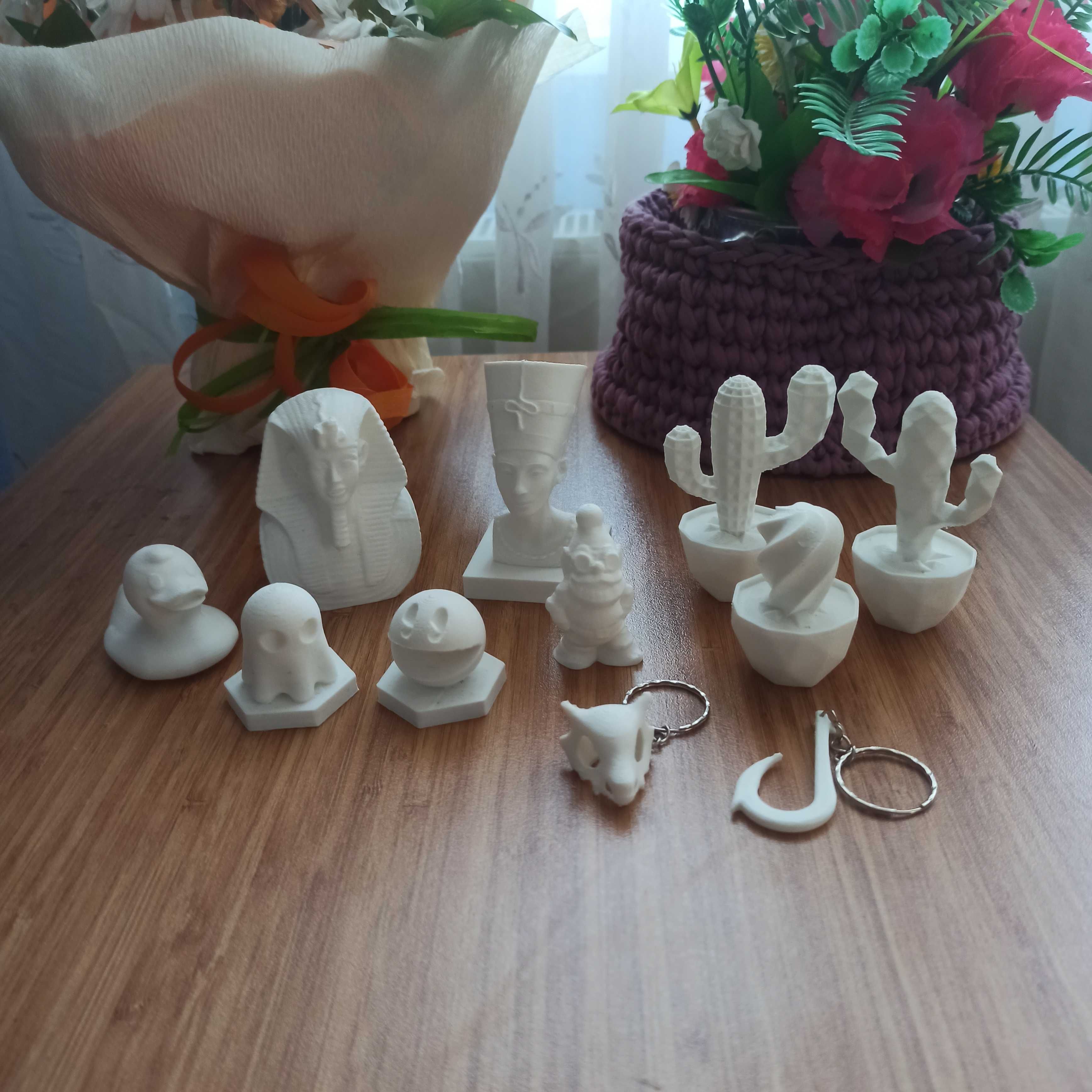 3D модели изработени на 3D принтер