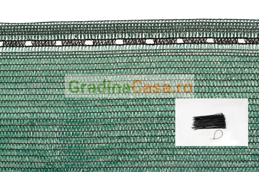 Plasa Protectie Gard ( Umbrire 90%, Densitate 95g/m² ) Garantie!