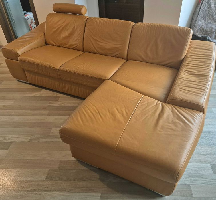 Coltar piele naturala extensibil