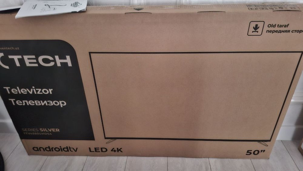 Телевизор 7TECH / seventech / Seven tech UHD LED 4k Google TV