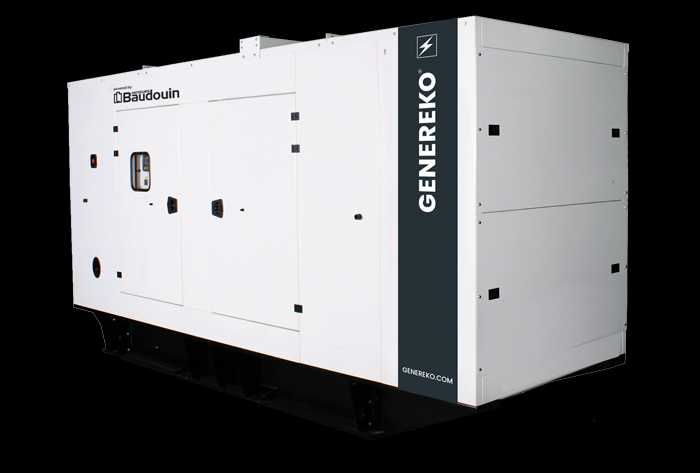 Generator diesel BAUDOUIN 150 kVA GNK B 150 KVA insonorizat trifazat
