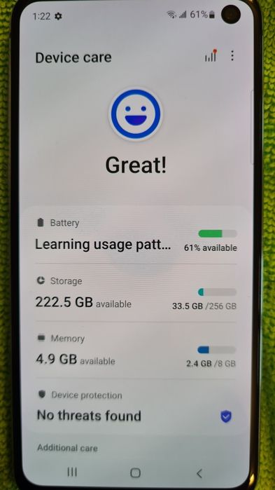 Samsung S10e 256Gb 8Gb