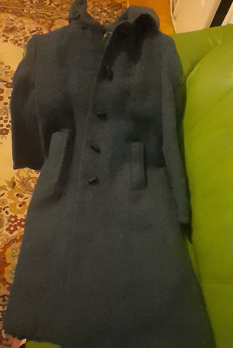 Палто-дълго, с качулка