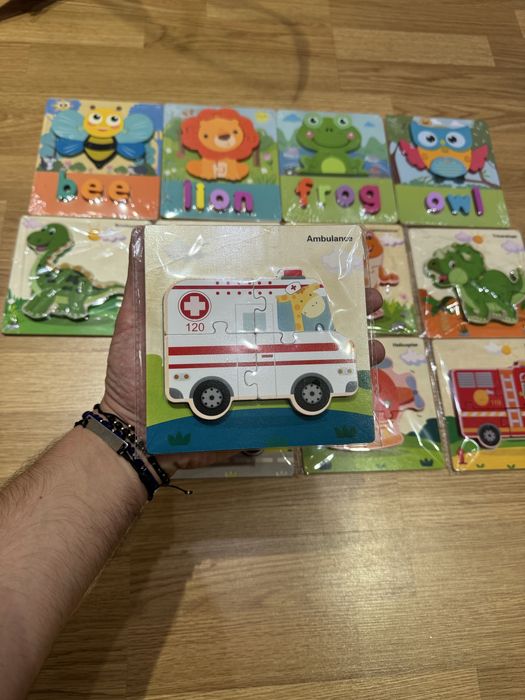 Set 12 puzzle Montessori