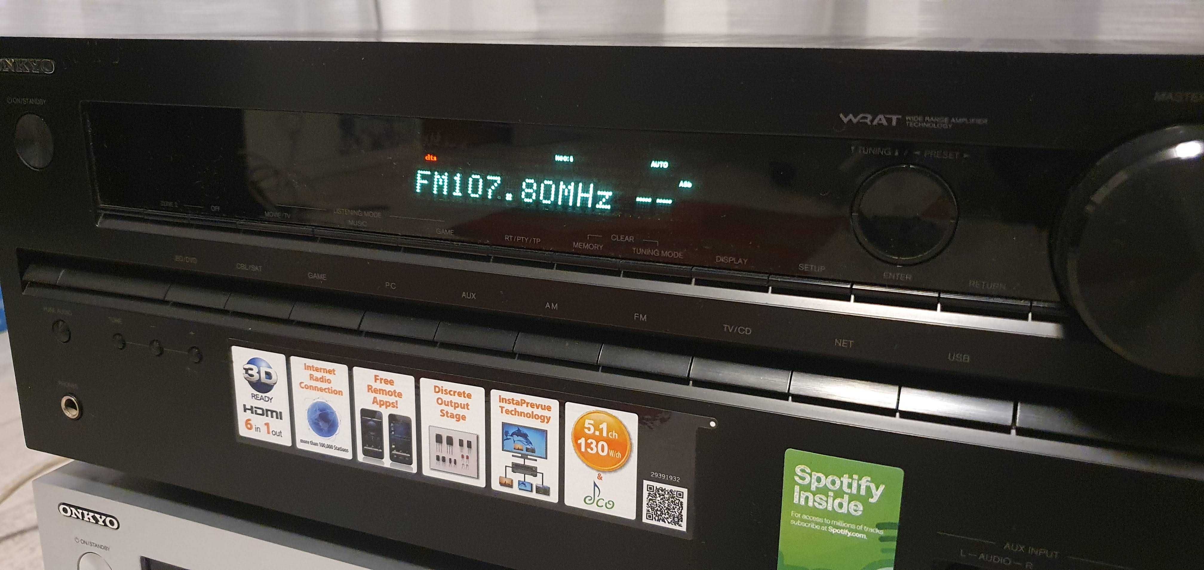 Receiver Onkyo TX-NR414 Negru
