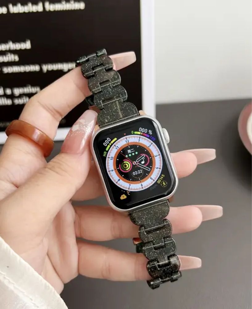 Черна каишка за Apple watch