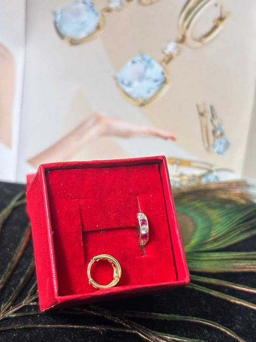 Cercei aur 14k 0.72g {B.59682.3-Tatarasi} Garantie 2 ani 224 lei