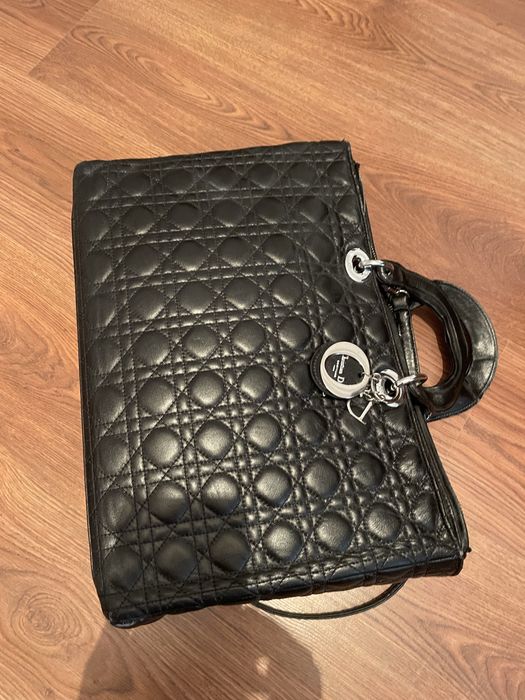 Сумки Christian Dior большая оригинал, кожа и PRADA, б/у,