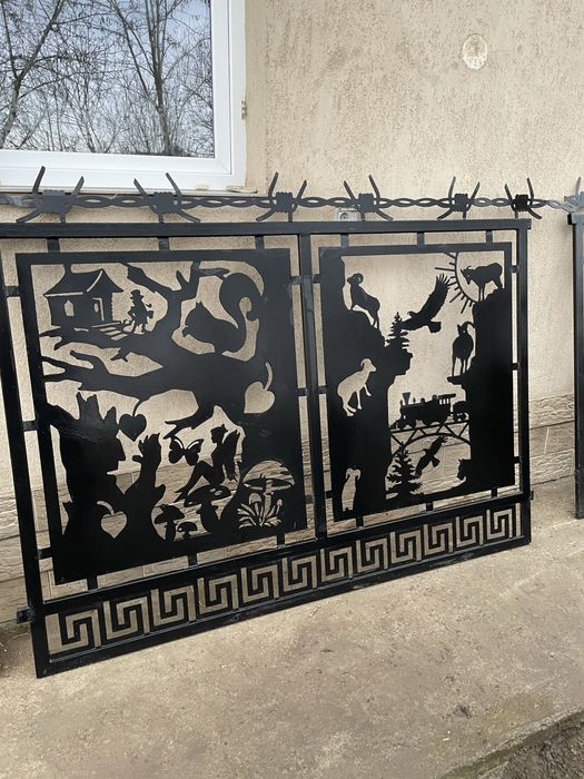 Vand trei plase gard