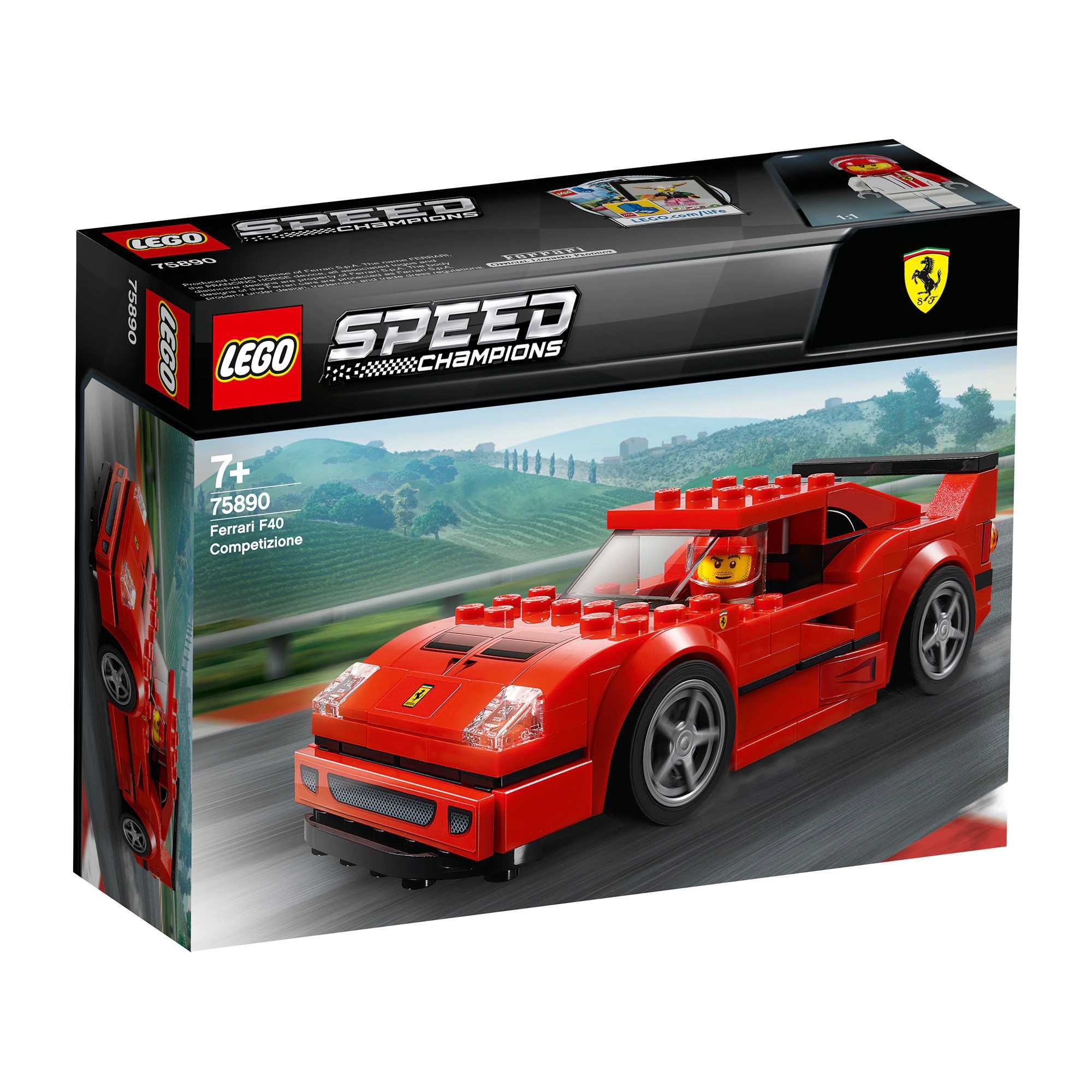 LEGO 76895 Speed Champions Ferrari F8 Tributo - NOU Original SIGILAT