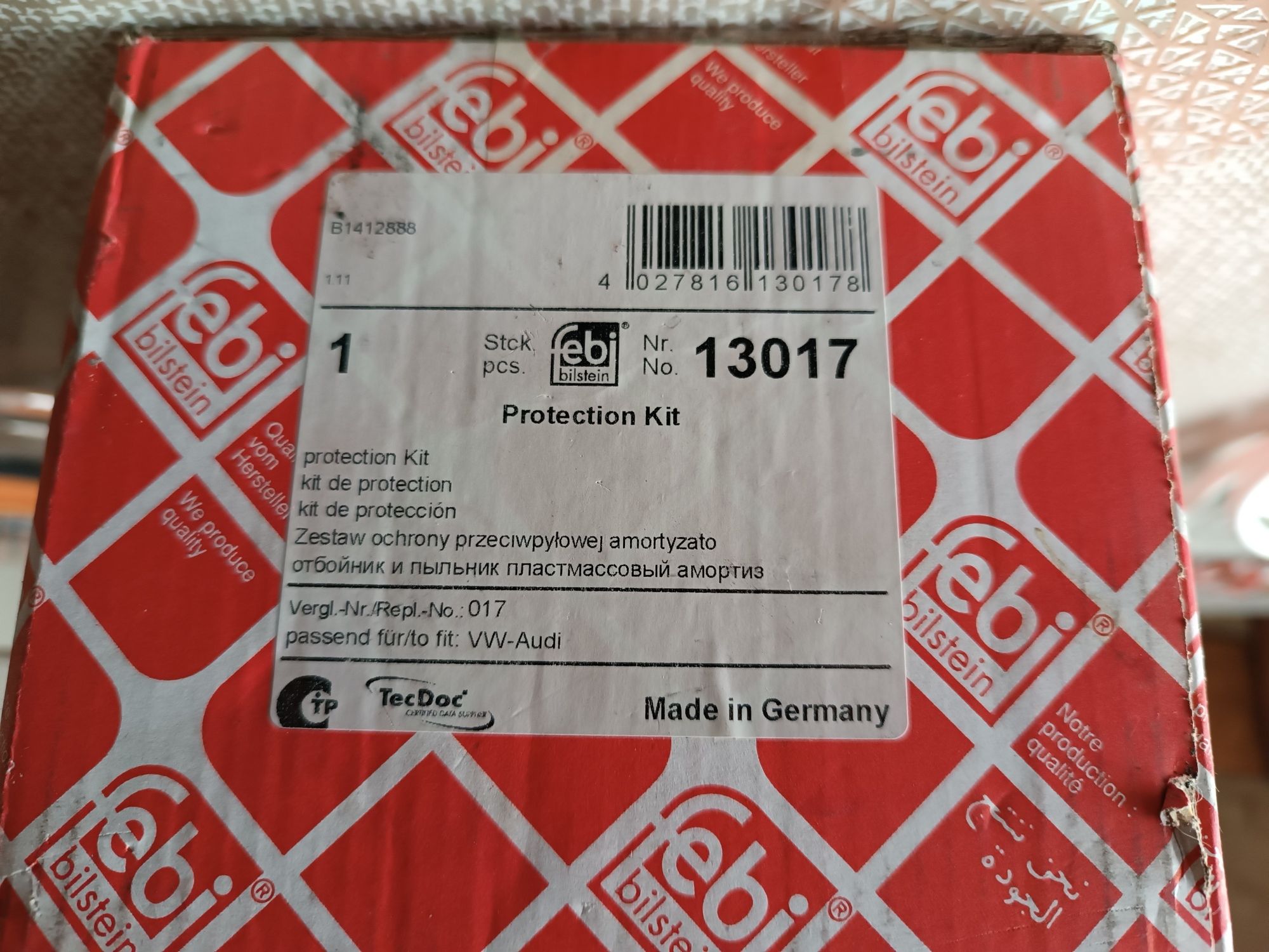 Прахоуловители за амортисьори FEBI BILSTEIN за AUDI, VW, SEAT, SKODA