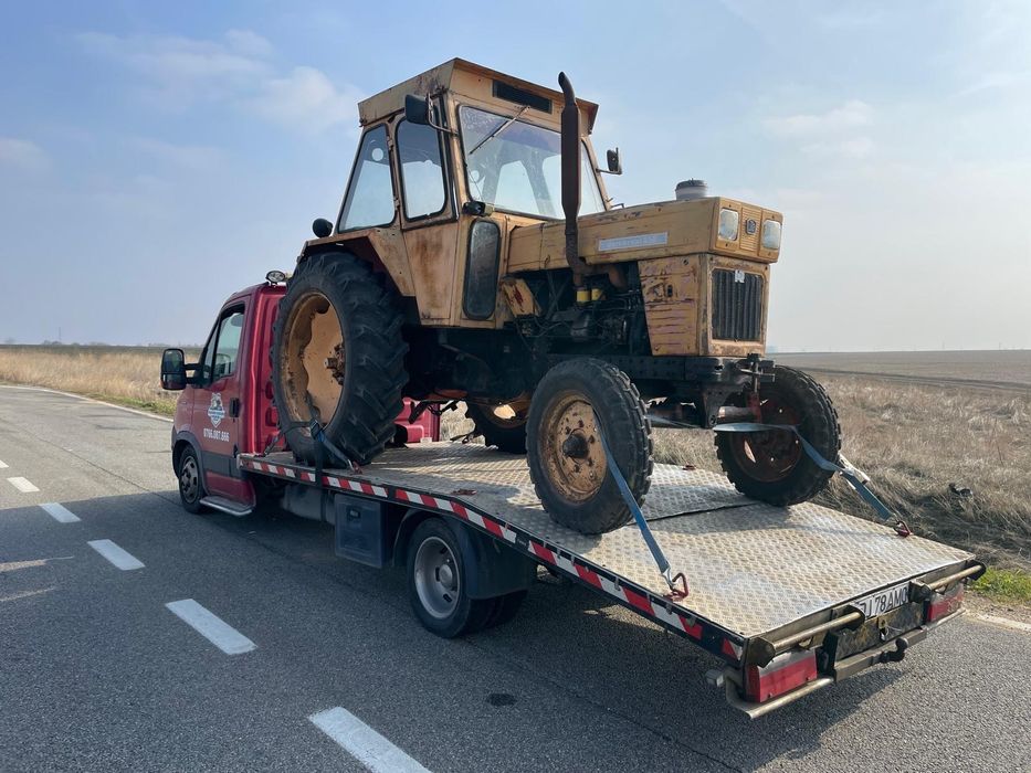 Asistență rutieră Tractări auto platformă  remat/itp/rar transport