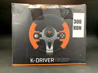 KROM K-DRIVER- Set de pedale și volan multi-platformă