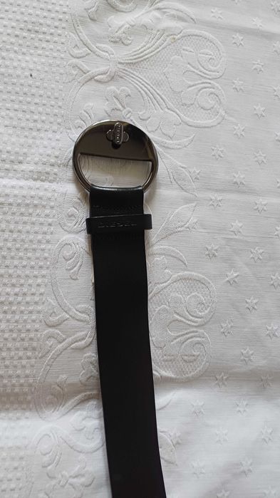 Curea dama,vintage,originala Diesel, din piele naturala neagra