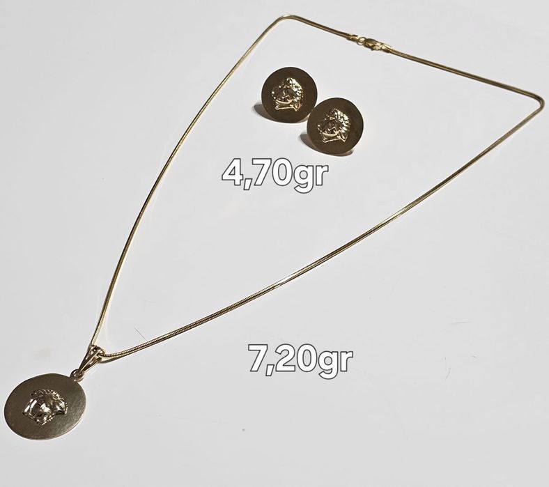 Set Versace Aur 14K 585