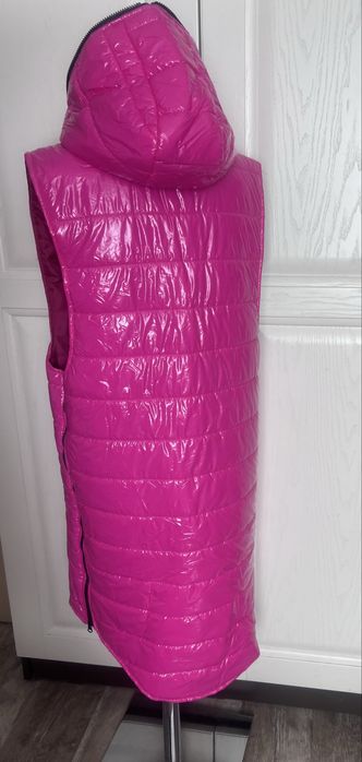 Дълга дамска грейка с качулка