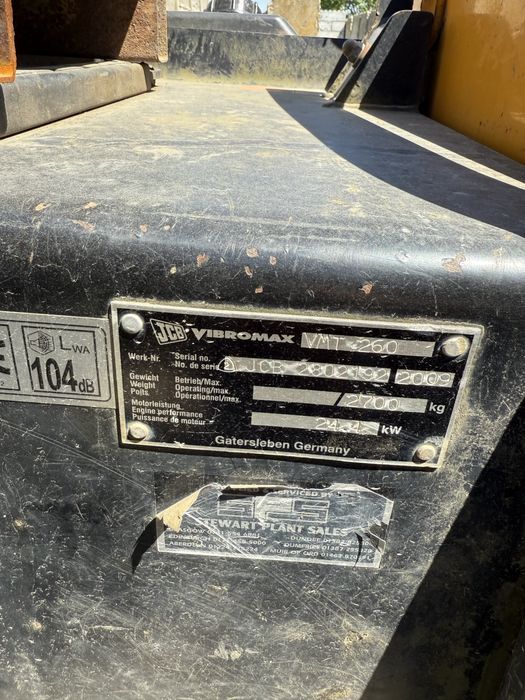 Cilindru compactor jcb