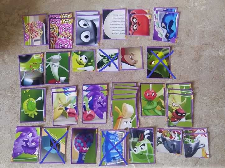 Стикери от колекцията "Свежите супер герои" на Кауфланд