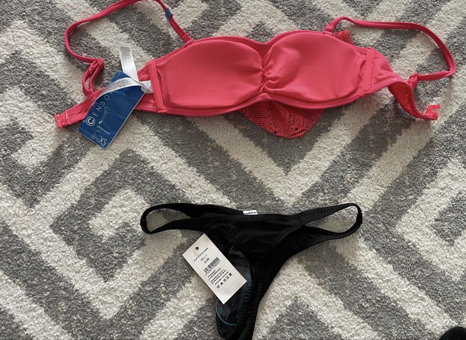 Costum baie slip tanga talie joasa sau inalte sau slip clasic, sutien