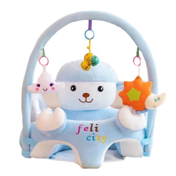 Fotoliu plus Bambini Roz/ Albastru Kota Baby cod KB44