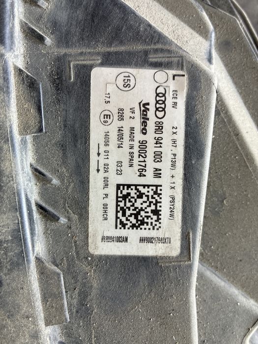 Far stanga dreapta halogen de euaropa Audi Q5
