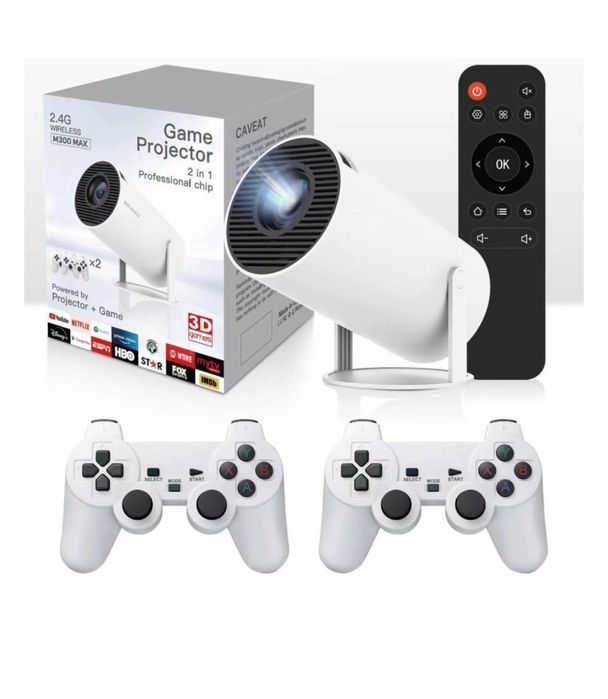 Игровой Проектор С Играми Приставка Джойстик Флешка В Комплекте