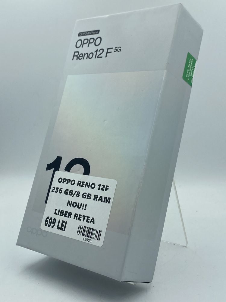 Oppo Reno 12F 256gb/8gb ram #43550