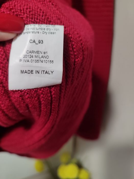 Brand Carmen Milano Italy 100%wool