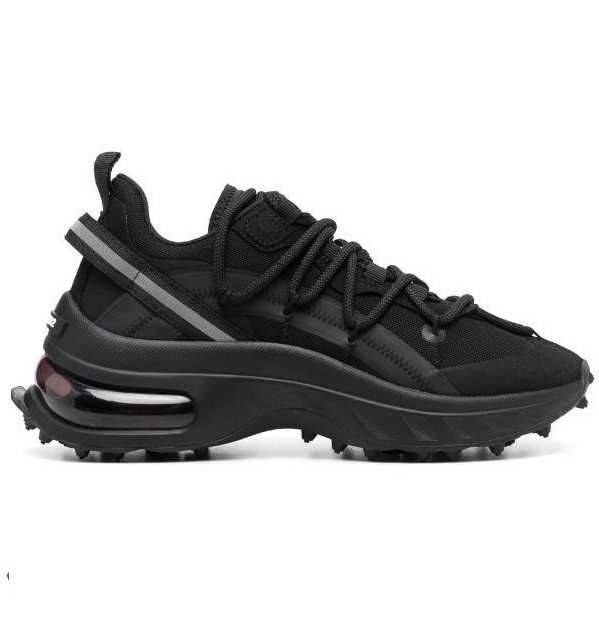 Унисекс Оригинални Обувки DSQAURED2 BUBLE BLACK сникърси маратонки