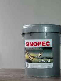 Противоизносное гидравлическое масло Sinopec L-HM68 18Л/20кг