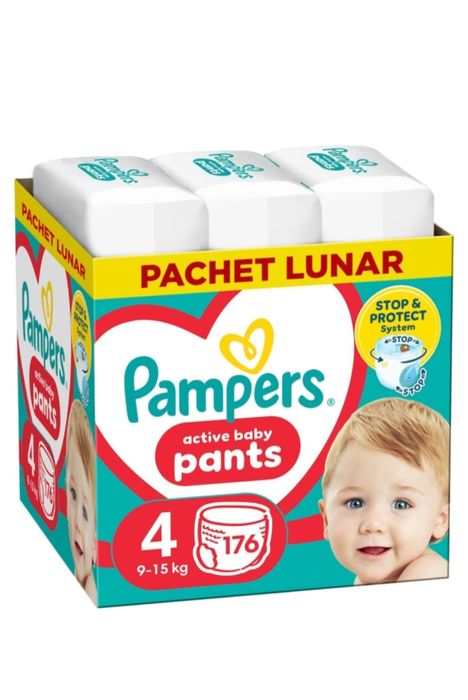 Vând Pampers premium sau pants 360° mărimea 2,3,4,5 și 6