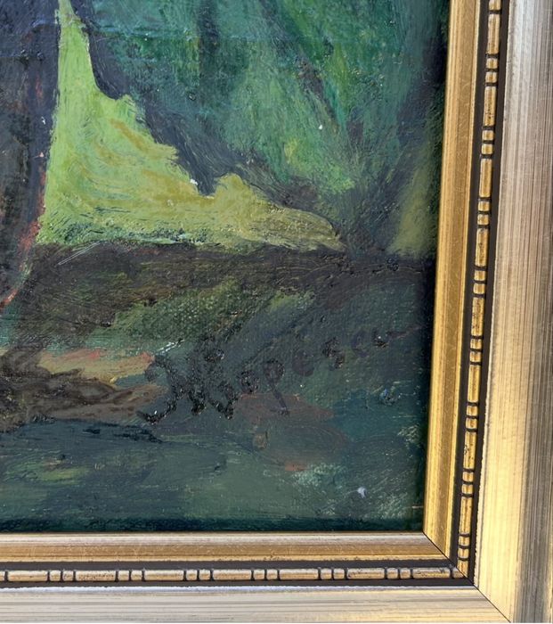 Tablou + Albumul pictorului Vas cu Floarea Soarelui pictura rama 46x59