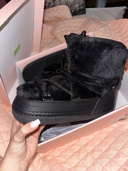 Ghete iarnă gen Moon Boot