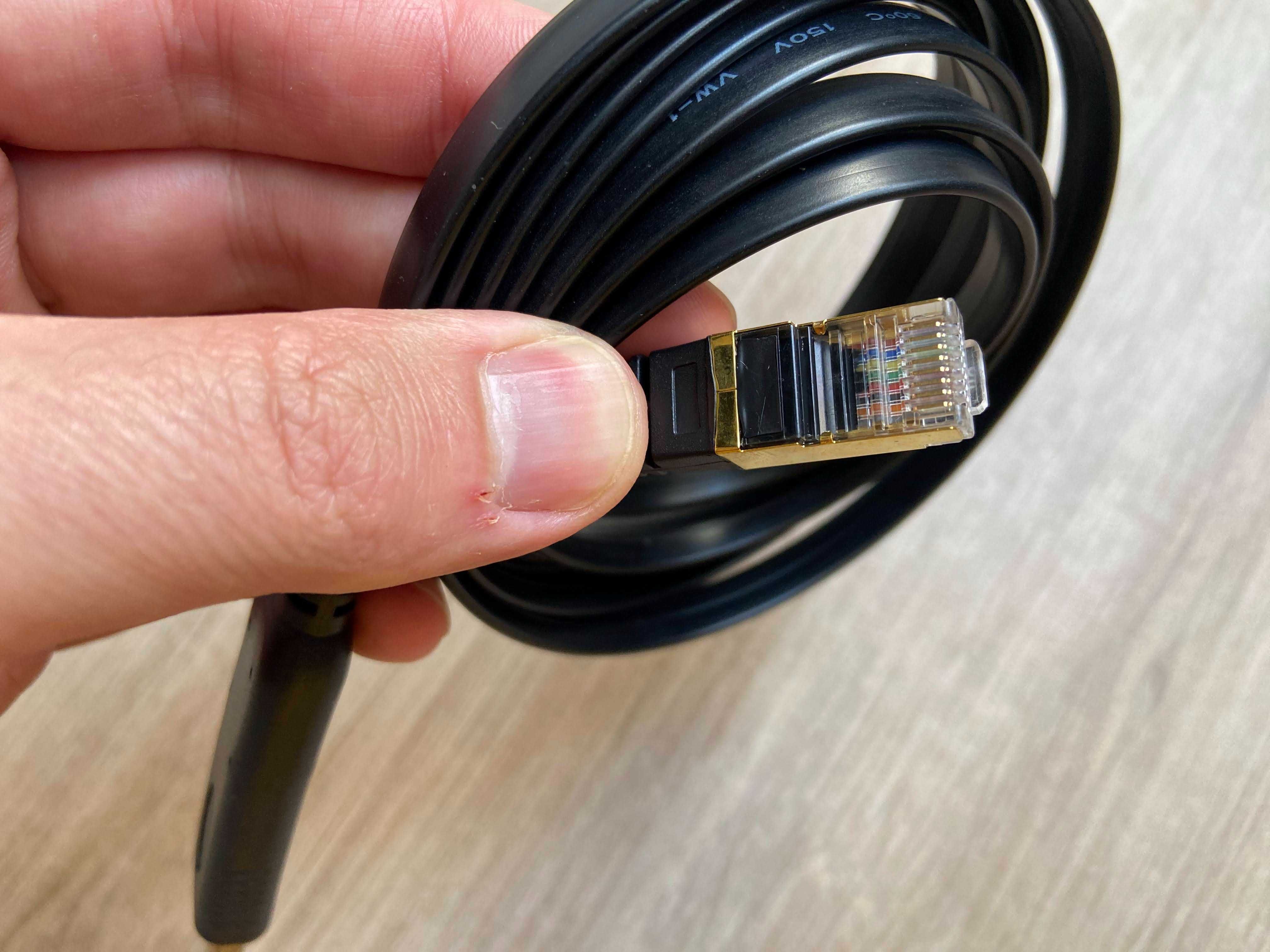 USB към RS232 конзолен кабел Cisco HP Huawei суич console RJ45