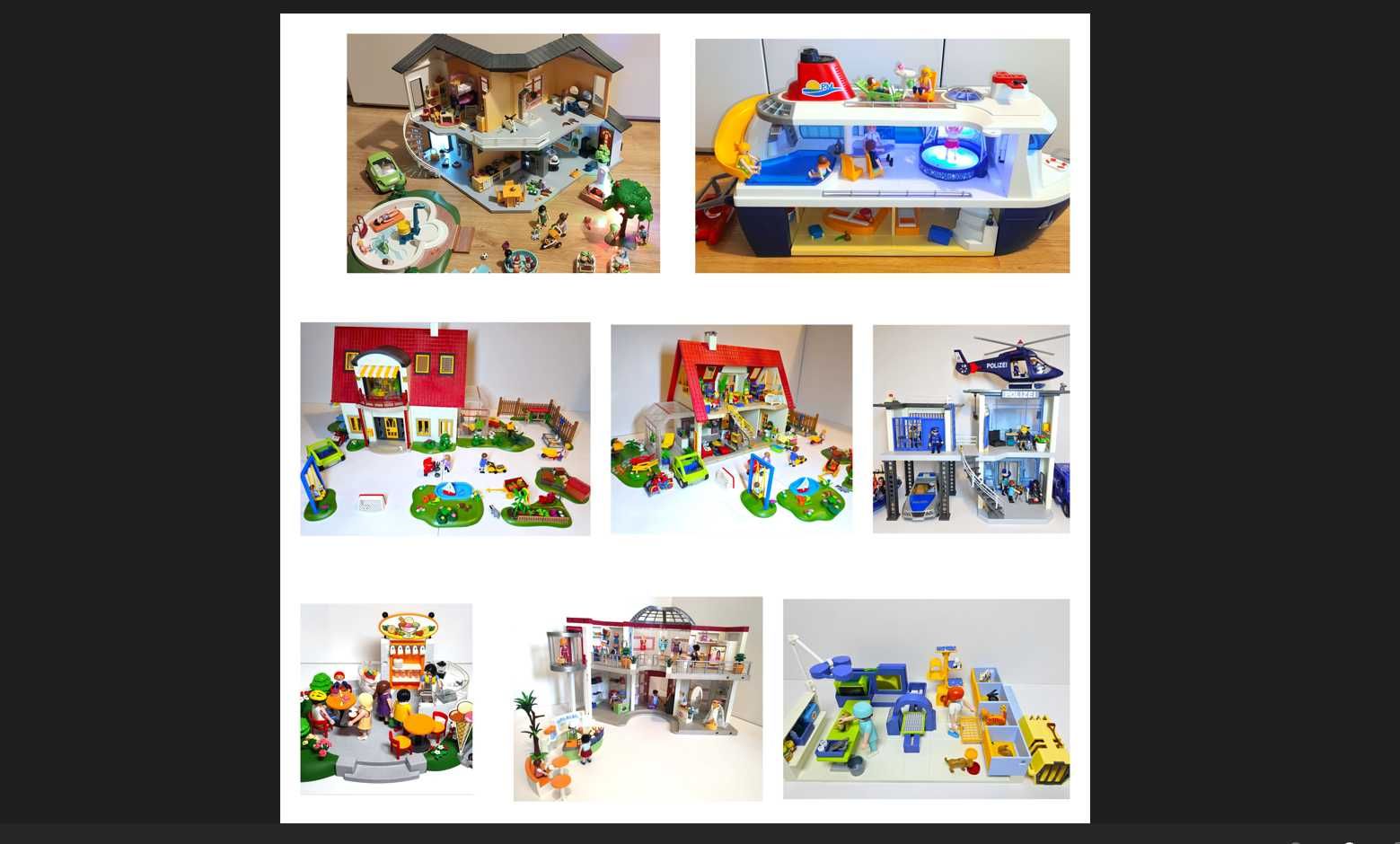 Playmobil - Къща с обзавеждане , полиция  и още много сетове.