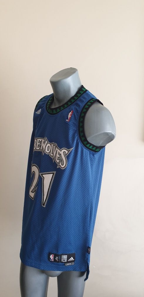 Adidas NBA Timberwolves GARNETT # 21 Mens Size М ОРИГИНАЛ! МЪЖКИ ПОТНИ