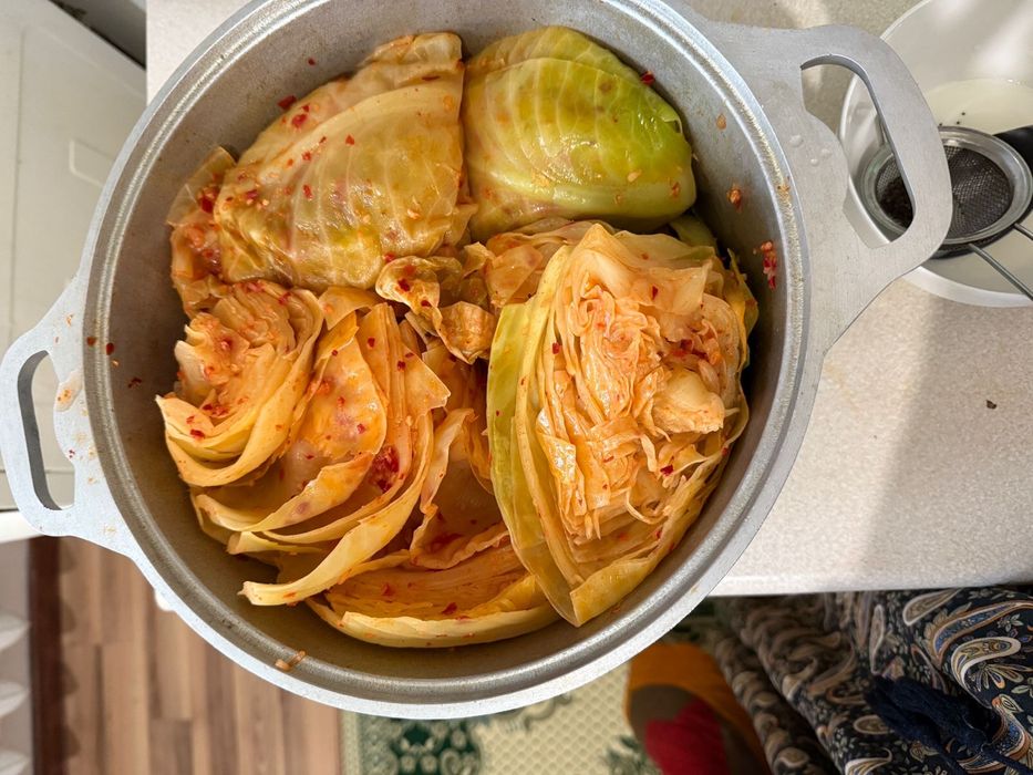 Капуста средний острый,ким чи