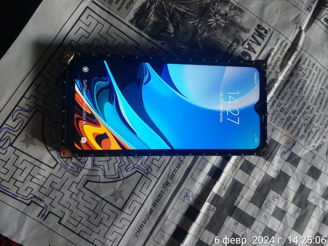 REDMI 9T 64GB 1sim roʻyxatdan oʻtgan boʻladi