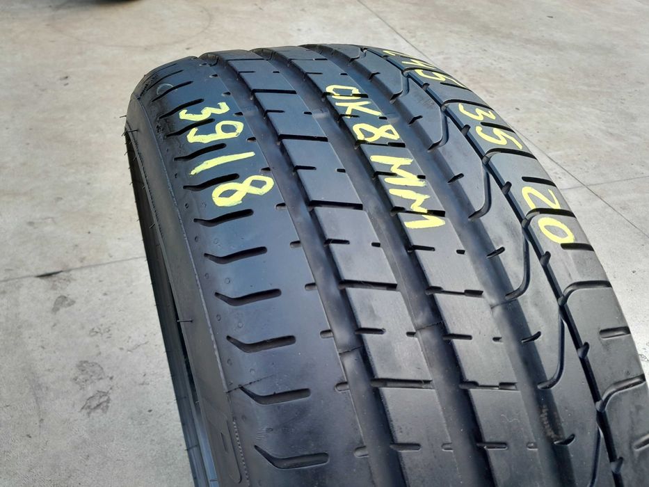 O anvelopa de vara 245 35 20 pirelli p zero profil de 8 mm