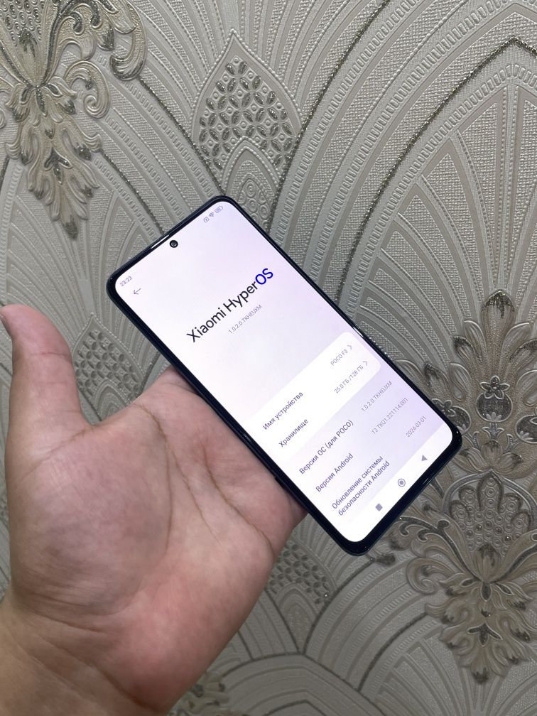 Poco F3 Ideal holatda 6+2/128gb Aybi yoq