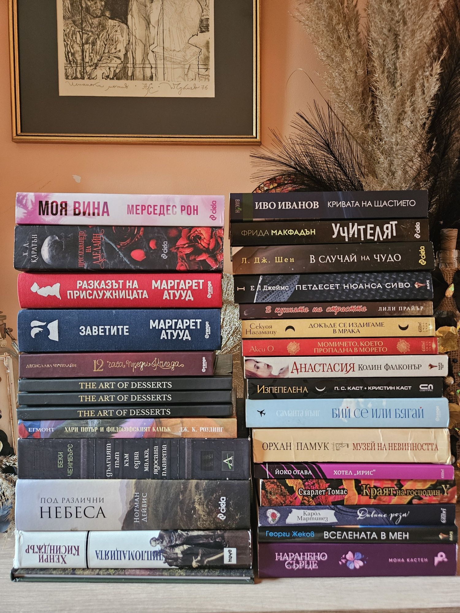 Книги за всеки по нещо - различни жанрове! Л.ДЖ.Шен- НАЛИЧНИ и др.