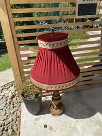 Lampadar lucrat manual/ vintage/lemn masiv