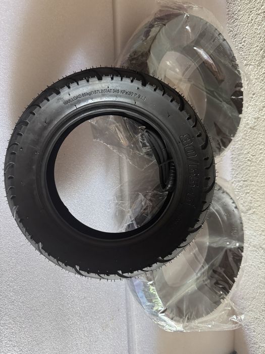Cauciuc 80/65-6 cu camera 10X2 echivalent cu 10×3 sau 255×80
