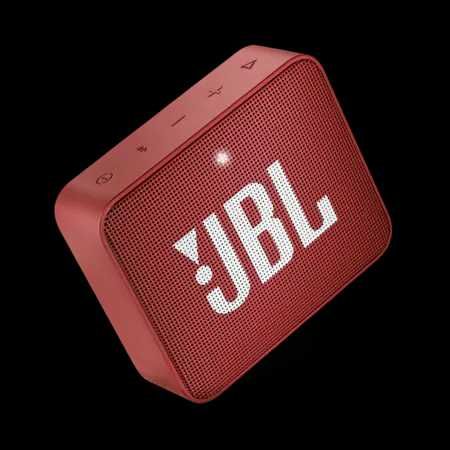 Sigilat Boxa portabila JBL Go2, IPX7, rosu ideal cadou