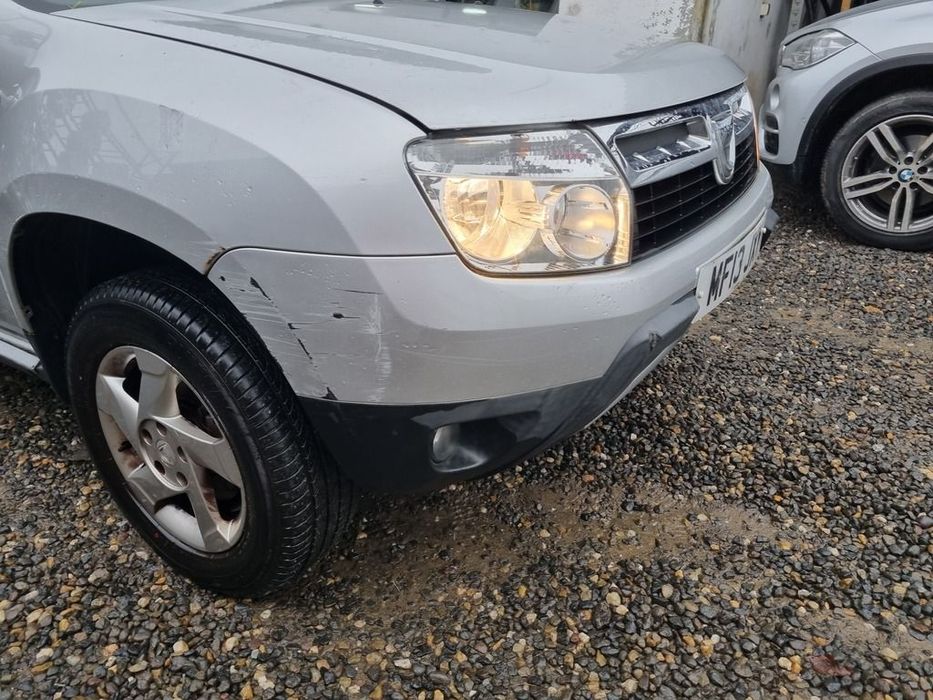 Bara fata Dacia Duster 2010 - 2013 ARGINTIU (1148) model fara spalatoare far