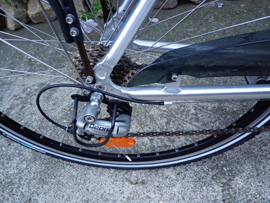 Bicicletă bărbați ARCADIA,cu 24 vit,Deore,furcă cu blocaj !