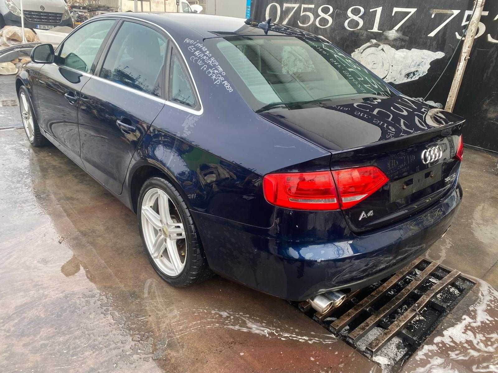 Dezmembrea audi audi a4 b8 3.0d CCWA s-linne/bara a4/capota a4/stop a4