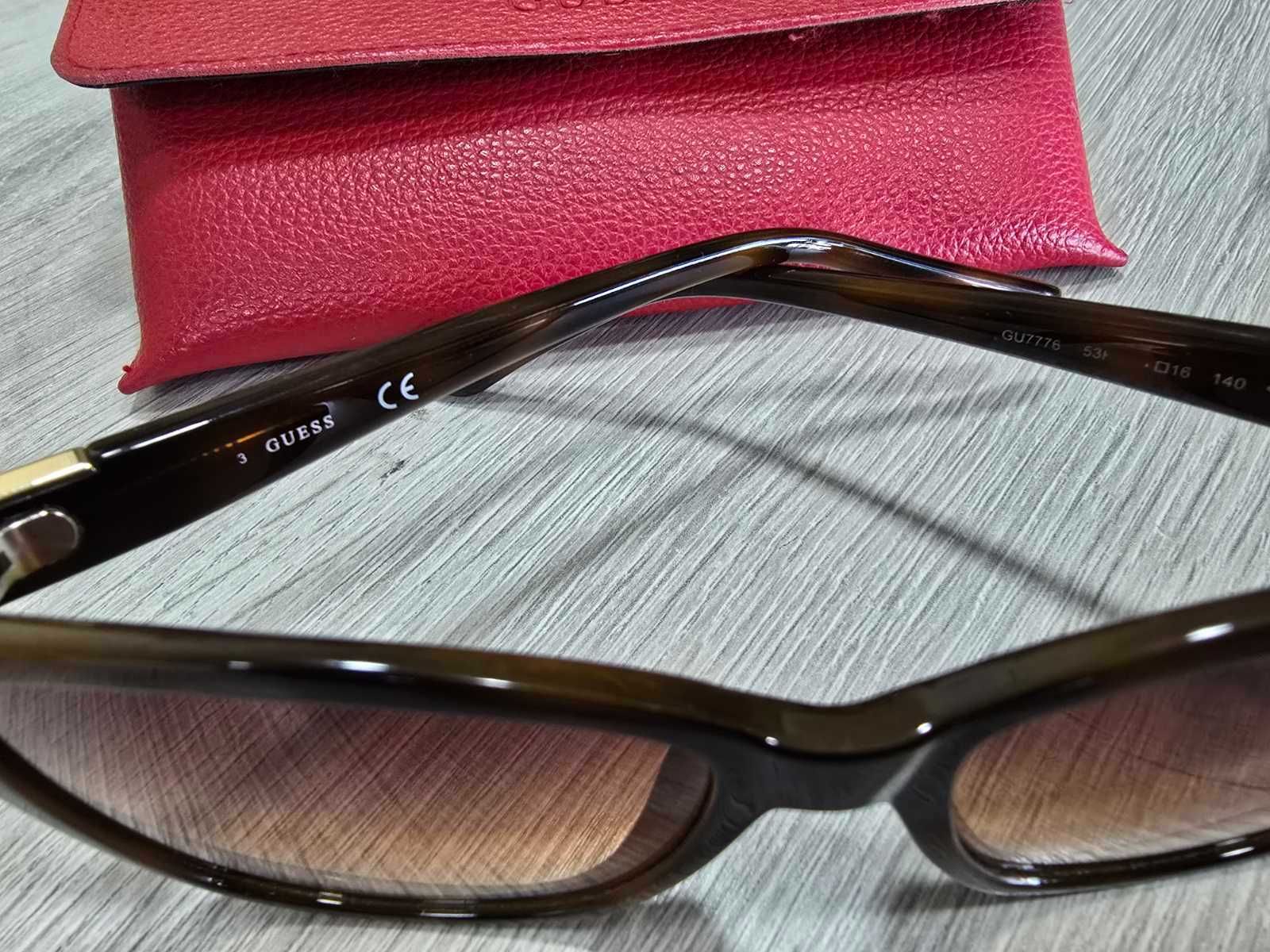 Слънчеви очила Guess GU7776 53F, Havana, 54 мм