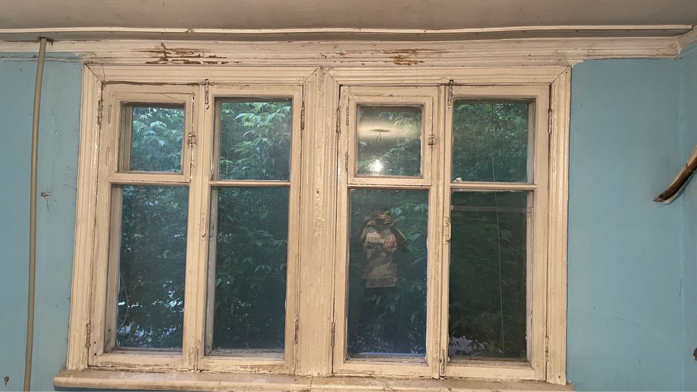 Окна двери деревянные  бу Шымкент